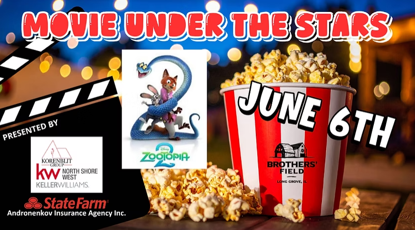 Movie Under the Stars: 'Zootopia 2' at Brothers' Field